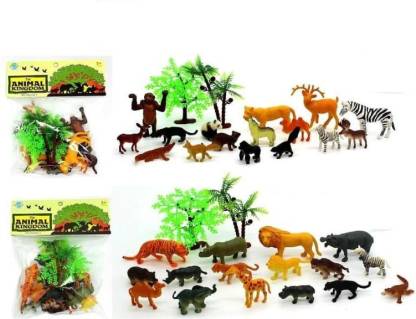 TEMSON Small Size Safari Zoo Animals Figures Animals Toys Set Animal  Kingdom Wild Animal - Small Size Safari Zoo Animals Figures Animals Toys  Set Animal Kingdom Wild Animal . Buy Animal Toy