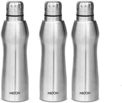 Milton 1000 Ml S S Water Bottle Set Of 3 1000 Ml Bottle Buy Milton 1000 Ml S S Water Bottle Set Of 3 1000 Ml Bottle Online At Best Prices In India Sports Fitness Flipkart Com