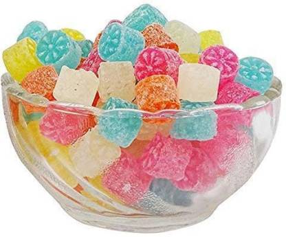 FRESH FROM FARM Colourful Mix Flavour Candy | Homemade Colourful Candies (250 Gram) Candy Candy