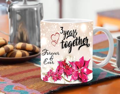 Avavia 3 Years Together Best Third Wedding Anniversary Gift For Him And Her 3 Year
