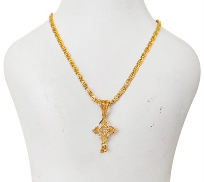 Flower Locket chain 6A020 Beautiful 