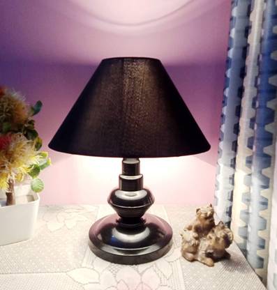 Dikansha Black Conical Shade And Beautiful Table Lamp For Bedroom Drawing Room Living Roomorange In India Dikansha Black Conical Shade And, Table Lamp For Bedroom Flipkart