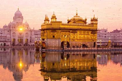 Golden Temple Poster|Darbar Sahib Wall Poster For Worship room|Gurudwara  Poster For Room/Youth Hostel/Office|Poster For Interior decoration |Inner  Wall Art Item|High Resolution 300 GSM Poster Paper Print - Decorative  posters in India -