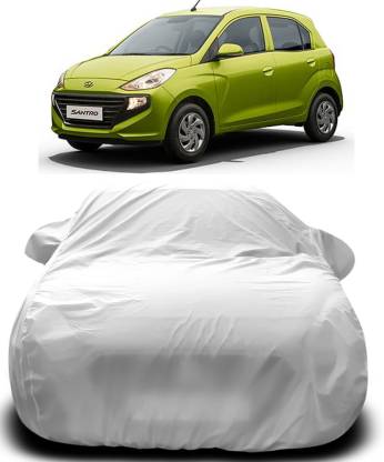 THE REAL ARV Car Cover For Hyundai Santro Xing (With Mirror Pockets)
