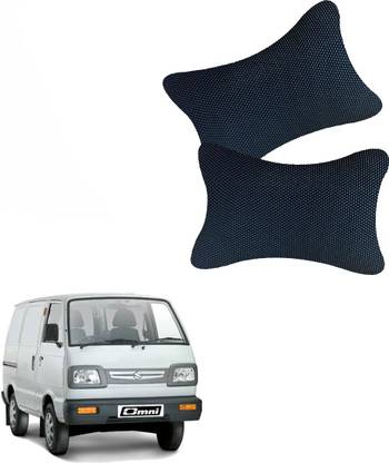 AutoKraftZ Black Leatherite Car Pillow Cushion for Maruti Suzuki