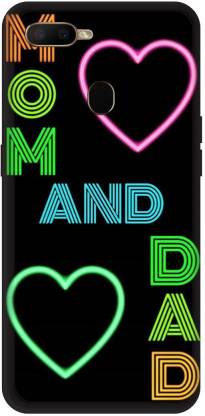 MD CASES ZONE Back Cover for Oppo A11k/Oppo CPH2083 Mom And Dad Love Text Printed back cover