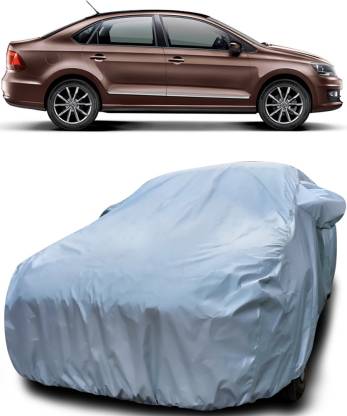 NUMBOR ONE Car Cover For Volkswagen Vento (With Mirror Pockets)