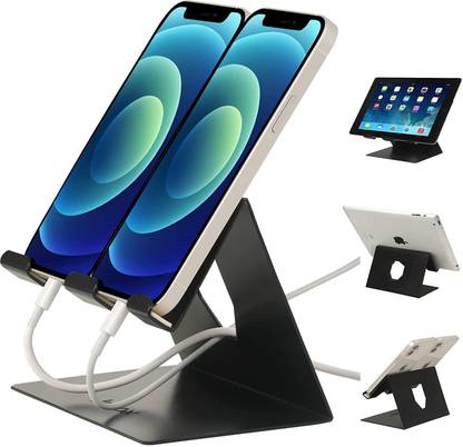 Jabox Desktop Dual Mobile Stand Tablet Stand Ipad Stand Ipad Pro Stand Heavy Metal Base
