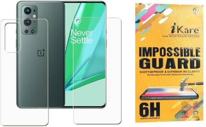 Ikare Front And Back Screen Guard For Oneplus 9 Pro 1 Plus 9 Pro Ikare Flipkart Com