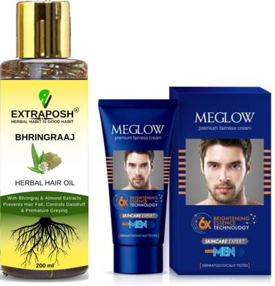 Extraposh Bhringraaj Hair Oil + Men cream Price in India - Buy Extraposh Bhringraaj Hair Oil + Men cream online at Extraposh Bhringraaj Hair Oil + Men cream Price in India - Buy Extraposh Bhringraaj Hair Oil + Men cream online at