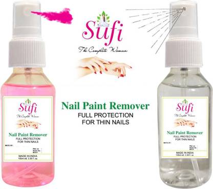 sufi Spray Nail Polish Remover/Nail Paint Rmeover, Thinner in Pink or Transparent Water Colour. ( PACK OF 2 ) - Price in India, Buy sufi Spray Nail Polish Remover/Nail Paint Rmeover, Thinner sufi Spray Nail Polish Remover/Nail Paint Rmeover, Thinner in Pink or Transparent Water Colour. ( PACK OF 2 ) - Price in India, Buy sufi Spray Nail Polish Remover/Nail Paint Rmeover, Thinner