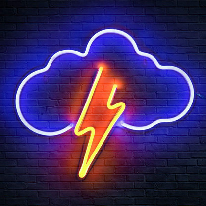 Led light wall sign