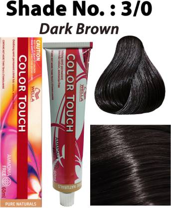 Wella Professionals Color Touch Pure Naturals Oxidising Semi-Permanent Ammonia Free Creme Hair Colour 3/0 Colorant Tube 60ml , Dark Brown - Price in India, Buy Wella Professionals Color Touch Pure Naturals Oxidising Wella Professionals Color Touch Pure Naturals Oxidising Semi-Permanent Ammonia Free Creme Hair Colour 3/0 Colorant Tube 60ml , Dark Brown - Price in India, Buy Wella Professionals Color Touch Pure Naturals Oxidising