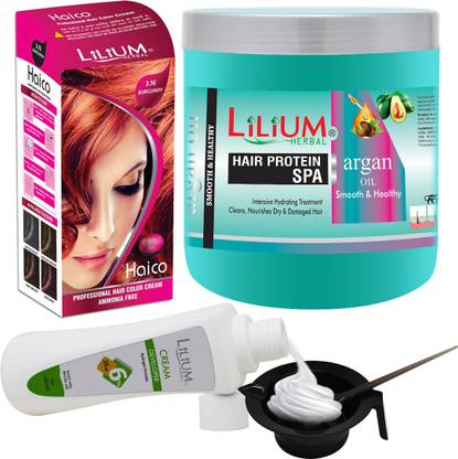 LILIUM Best Hair Color, Hair Protein SPA, Hair Developer ...