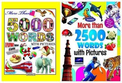 More Than 5000 Words With Pictures & More Than 2500 Words With Pictures Combo