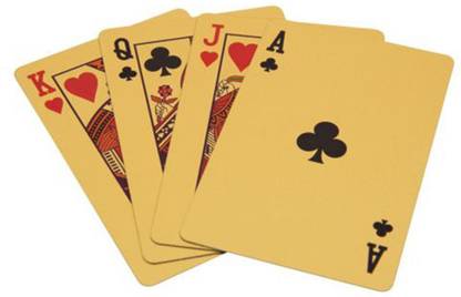 Bastex Royal Look Gold Plated Playing Cards For Magic, Poker ...