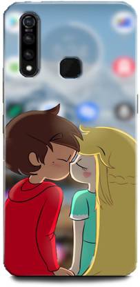 Wall Art Back Cover For Vivo Z1pro Girl Boy Love Anime Lovely Girl Cartoon Cute Girl Wall Art Flipkart Com