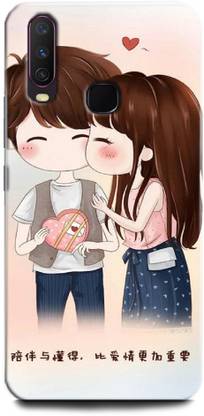 Wall Art Back Cover for Vivo Y12 GIRL BOY, LOVE, ANIME, LOVELY GIRL, CARTOON, CUTE GIRL - Wall Art : Wall Art Back Cover for Vivo Y12 GIRL BOY, LOVE, ANIME, LOVELY GIRL, CARTOON, CUTE GIRL - Wall Art :
