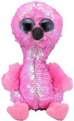 Ty Flippables Pinky The Flamingo 15cm for sale online