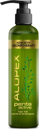 KEYA SETH AROMATHERAPY Alopex Penta Active Hair Fall Control Shampoo with  Biotin & Pro-Vitamin B5- Induces New Hair Growth & Reduces Hair Loss, For  Men & Women - Price in India, Buy