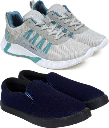 en Multicolor Casual Loafers Shoes 