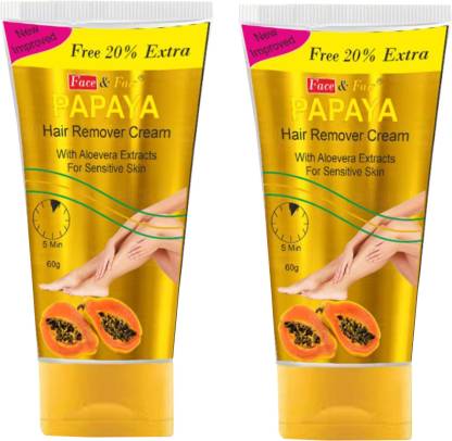 Face & Fair Hair Removal Cream - Instant Hair Vanishing Cream with Goodness  of Papaya combo (Pack of 2) Cream - Price in India, Buy Face & Fair Hair  Removal Cream -