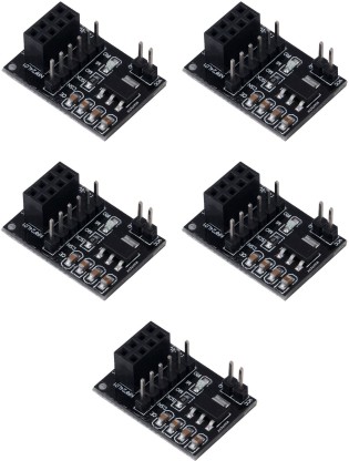 10PCS Socket Adapter plate Board 10 Pin NRF24L01 Wireless Transceive module 51 