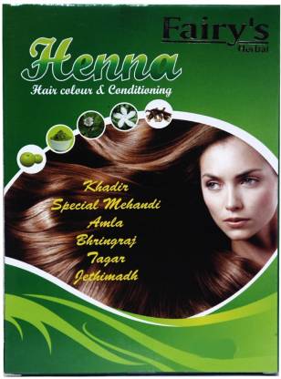 Fairy's Herbal Henna, Hair Colour and Conditioning, Pack of 6. 80 Gm each -  Price in India, Buy Fairy's Herbal Henna, Hair Colour and Conditioning, Pack  of 6. 80 Gm each Online