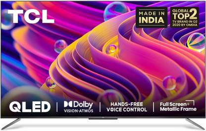 Tcl C715 Series 164 Cm 65 Inch Qled Ultra Hd 4k Smart Android Tv With Handsfree Voice Control Dolby Vision Atmos Online At Best Prices In India