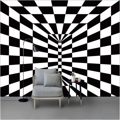 Luxury Nature Black, White Wallpaper Price in India - Buy Luxury Nature  Black, White Wallpaper online at 