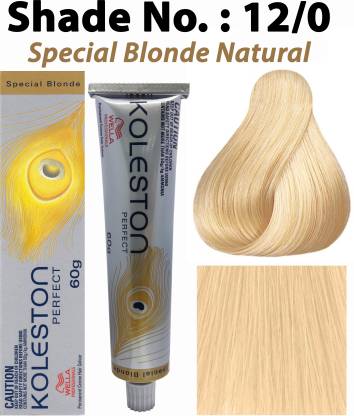 Wella Professionals Koleston Perfect Special Blonde Hair Color 12/0  Colorant Tube 60g , Special Blonde Natural - Price in India, Buy Wella  Professionals Koleston Perfect Special Blonde Hair Color 12/0 Colorant Tube