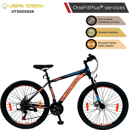 Urban Terrain UT3000S26 Steel MTB with 