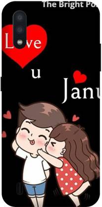 shonababy Back Cover for Samsung Galaxy M01, I LOVE YOU JAANU - shonababy : shonababy Back Cover for Samsung Galaxy M01, I LOVE YOU JAANU - shonababy :