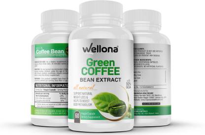 Wellona 100 % Pure and Natural Green Coffee Bean Extract ...