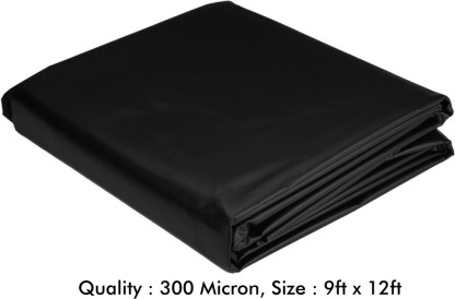 DYXJB Heavy Duty Pond Liner PE Soft Rubber New Material for Garden Pond Color : Black, Size : 1x2m Backyard Waterfall Rubber Pond Liner 