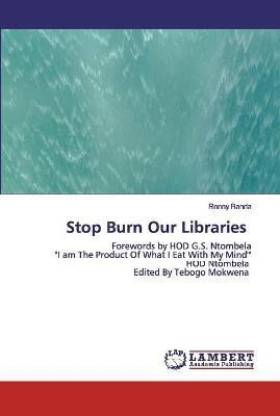 Stop Burn Our Libraries