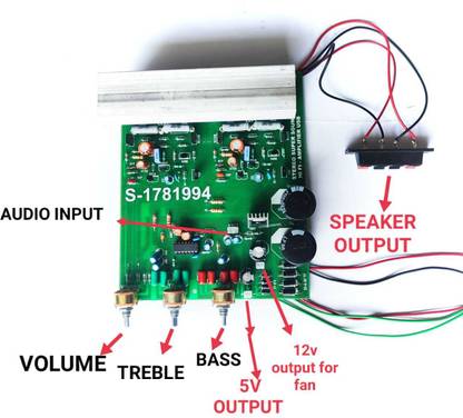 1000 Watt Amplifier Circuit