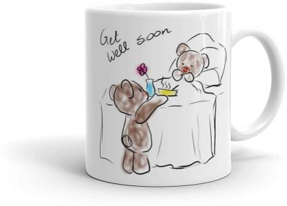 THE MEHRA CREATION Get well soon , teddy bear cartoon, Gift For Friends , Lovers , Valentine's day , Anniversary THE MEHRA CREATION Get well soon , teddy bear cartoon, Gift For Friends , Lovers , Valentine's day , Anniversary