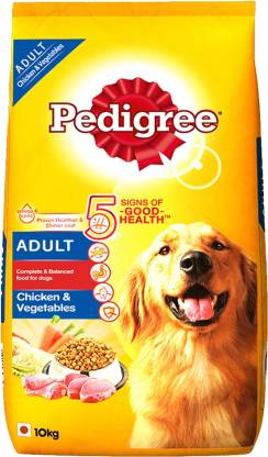 Pedigree Dry Food for Adult Dogs- Chicken & Vegetables Flavour
