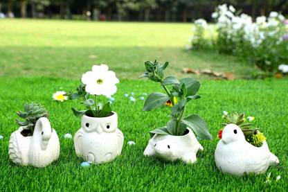 Bright Shop Ceramic Planter For Indoor Plant Small Size, Different Animal & Bird Shape Plant Container For Balcony & Outdoor Garden Decoration (Pack Of 4, Plant Not Included) Plant Container Set Price Bright Shop Ceramic Planter For Indoor Plant Small Size, Different Animal & Bird Shape Plant Container For Balcony & Outdoor Garden Decoration (Pack Of 4, Plant Not Included) Plant Container Set Price