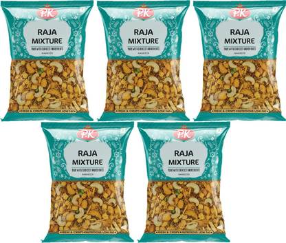Pk Raja PK Raja Mixture Namkeen (Pack Of 5) (Each 200g) Price in India - Buy PK ...