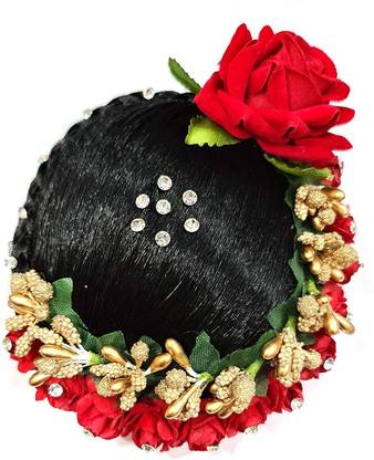 Foreign Holics Artificial Handmade Juda Hair Bun Flowers Gajra Accessories For Women Red Bun Price in India - Buy Foreign Holics Artificial Handmade Juda Hair Bun Flowers Gajra Accessories For Women Red Foreign Holics Artificial Handmade Juda Hair Bun Flowers Gajra Accessories For Women Red Bun Price in India - Buy Foreign Holics Artificial Handmade Juda Hair Bun Flowers Gajra Accessories For Women Red