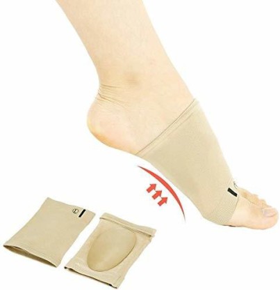 Arch Support Gel Set Soft Gel Sleeves for Plantar Fasciitis Support & Flat Foot 