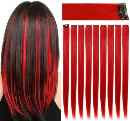 red hair pieces