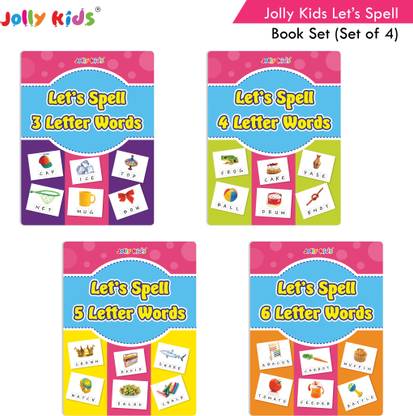 Let's Spell 3, 4, 5, & 6 Letter Words (4 in 1): Buy Let's ...