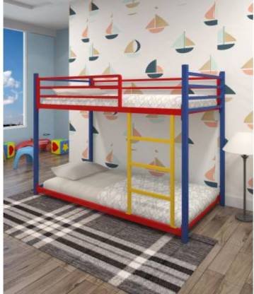 Choice Trade Metal Bunk Bed In, Red Yellow And Blue Metal Bunk Beds