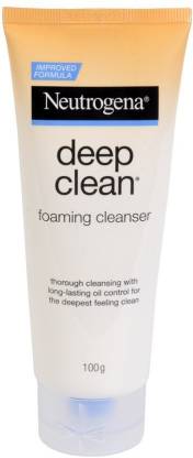 NEUTROGENA Deep Clean Foaming Cleanser  Face Wash