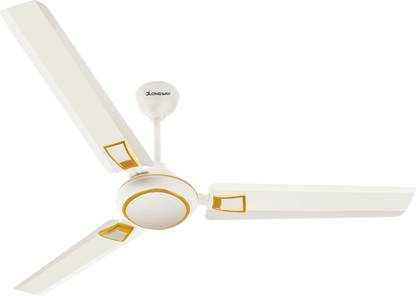 Longway Starlite Deco P1 1200 mm Ultra High Speed 3 Blade Ceiling Fan  (Ivory, Pack of 1)