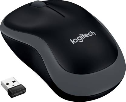 Logitech B175 / Optical Tracking, 12-Months Battery Life, Ambidextrous Wireless Optical Mouse