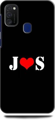 Afterglow Back Cover For Samsung Galaxy M21 J S J Loves S Name Letter Alphabet Js Love Hart Afterglow Flipkart Com